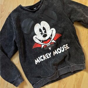 Mickey Mouse Black Sweatshirt